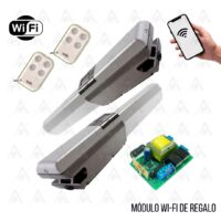 Kit Motor Portón Batiente Alse Motic Maxi Domo Doble