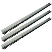 Cremallera Plastica Motor Porton Corredizo 1 Metro