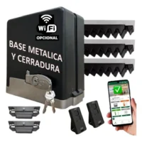 Ppa Motor Portón Corredizo Base Metal Con Cerradura 400kg 1/4hp Frecuencia 50/60hz Z18
