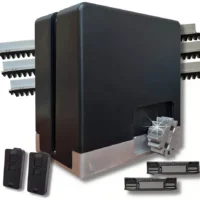 Motor Portón Corredizo Electrico Ppa Hub 300 Kg Base Metal Frecuencia 50 Hz Tamaño Del Engranaje Z14